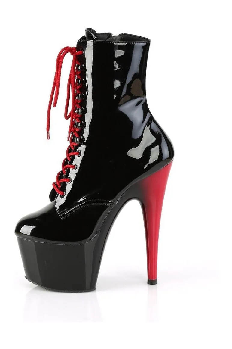 ADORE-1020 Ankle Boot | Black Patent