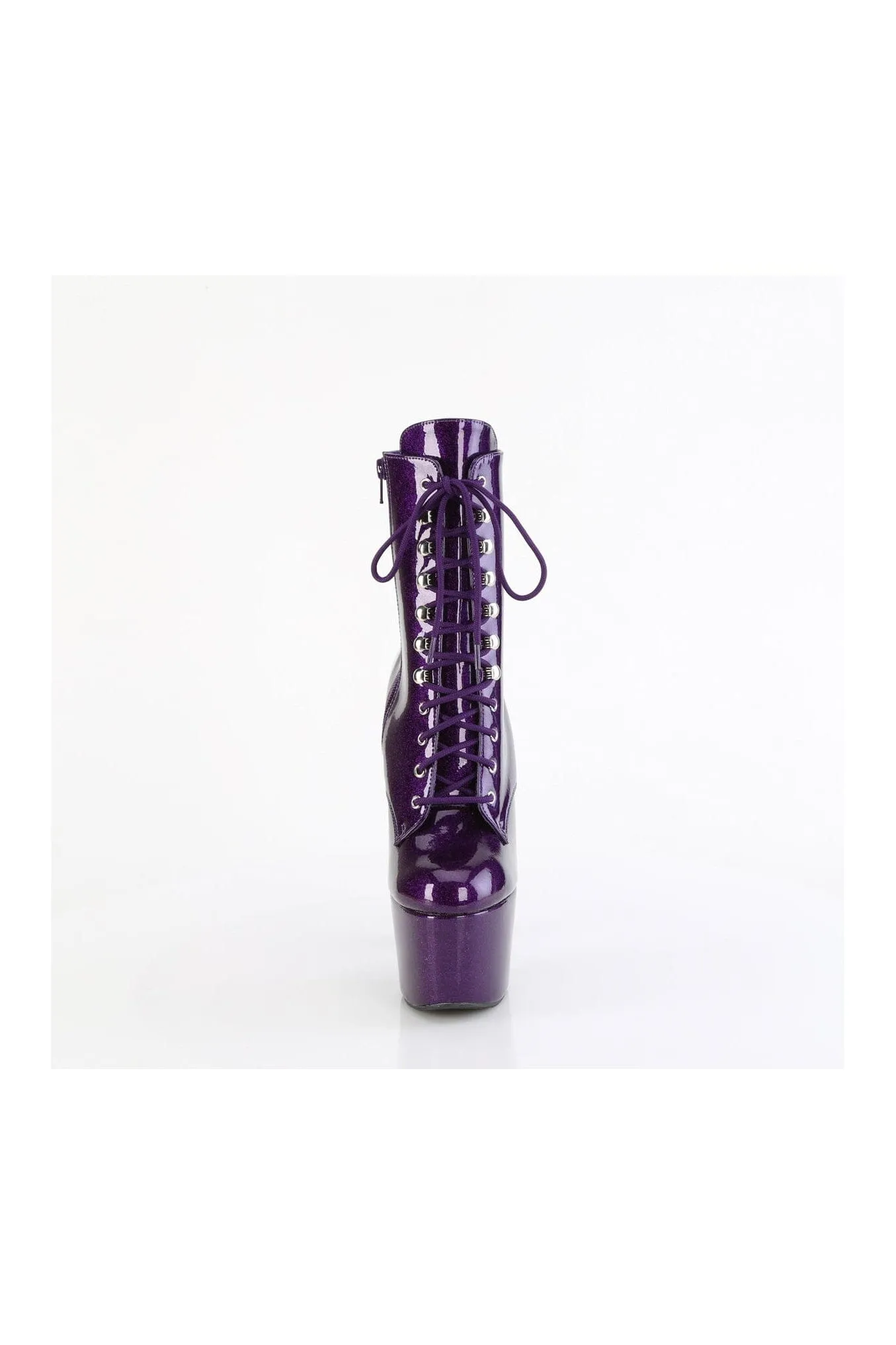 ADORE-1020GP Purple Patent Ankle Boot
