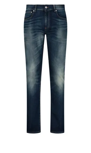 Alexander McQueen Graffiti Printed Jeans