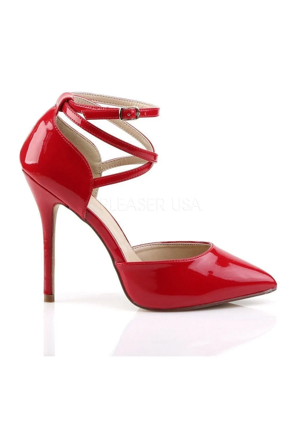 AMUSE-25 Pump  | Red Patent