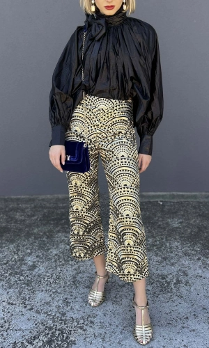 Archaic Kori Gold Labyrinth Pants