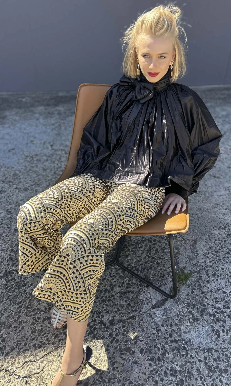 Archaic Kori Gold Labyrinth Pants