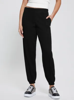 Black Skylae Jogger Pants