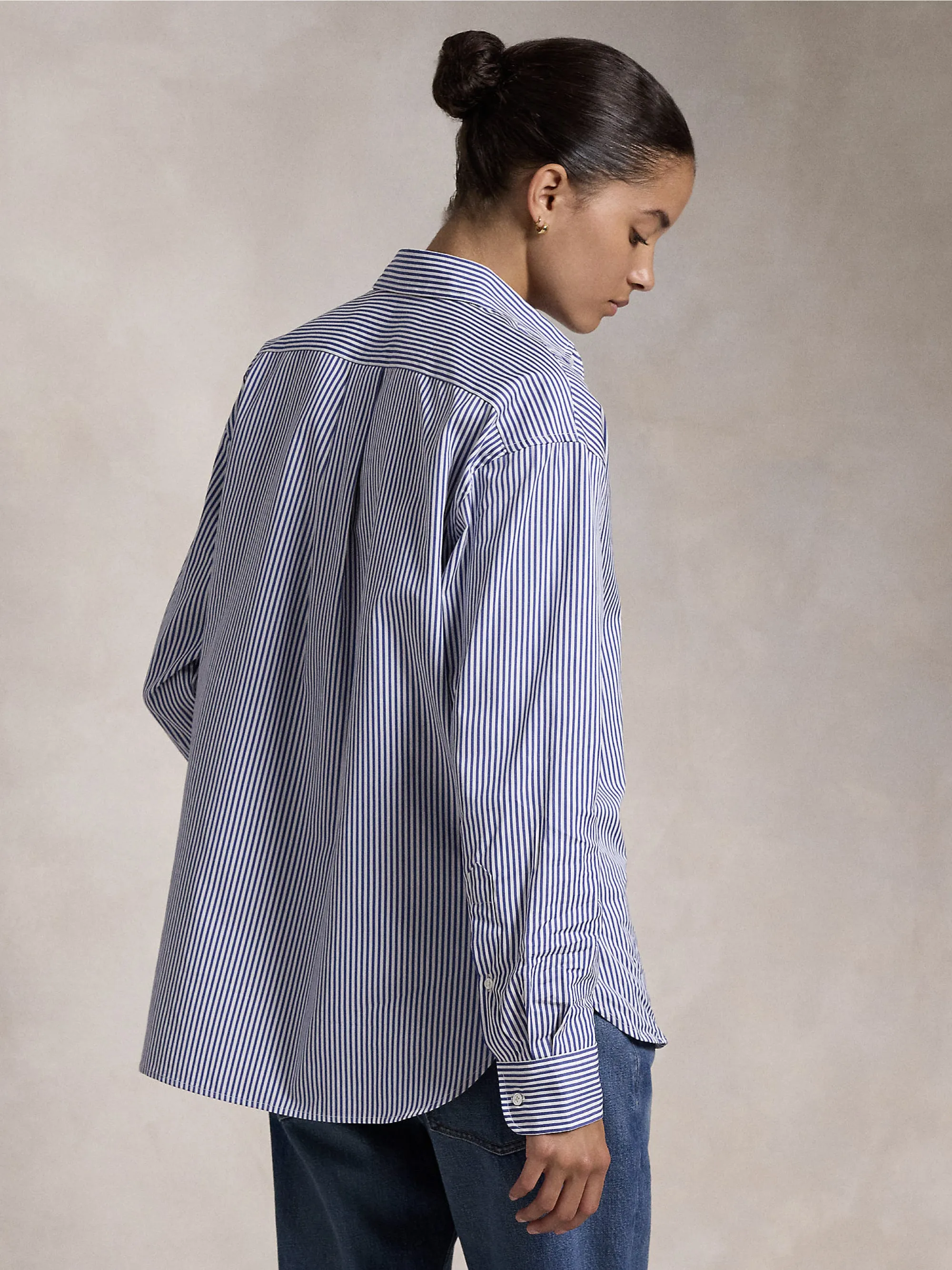 Blue/White Striped Shirt