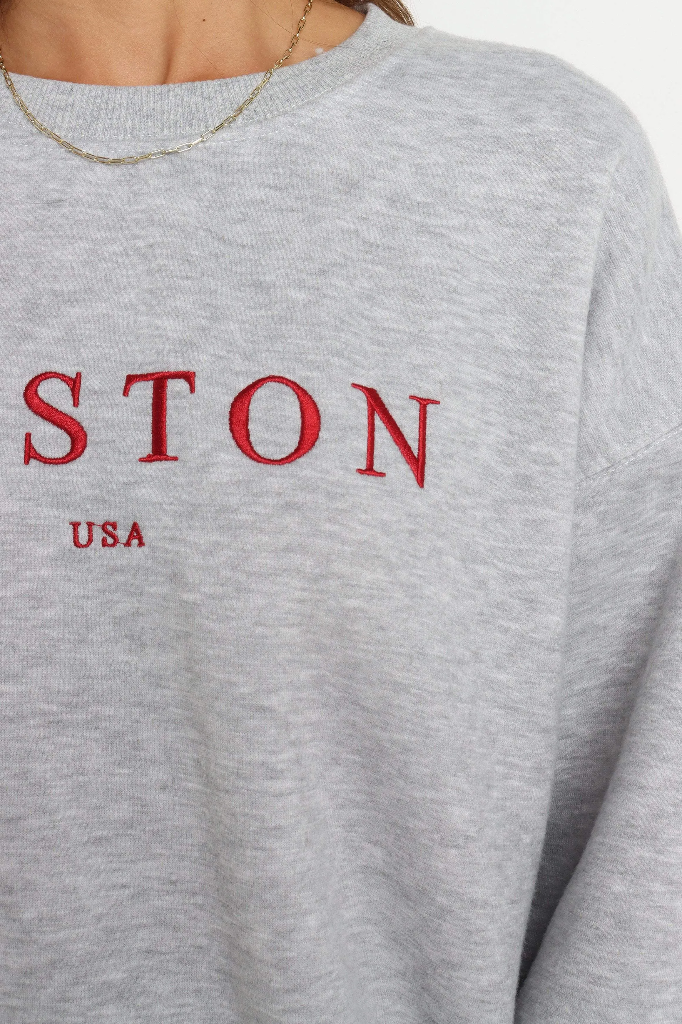Boston Sweater - Grey