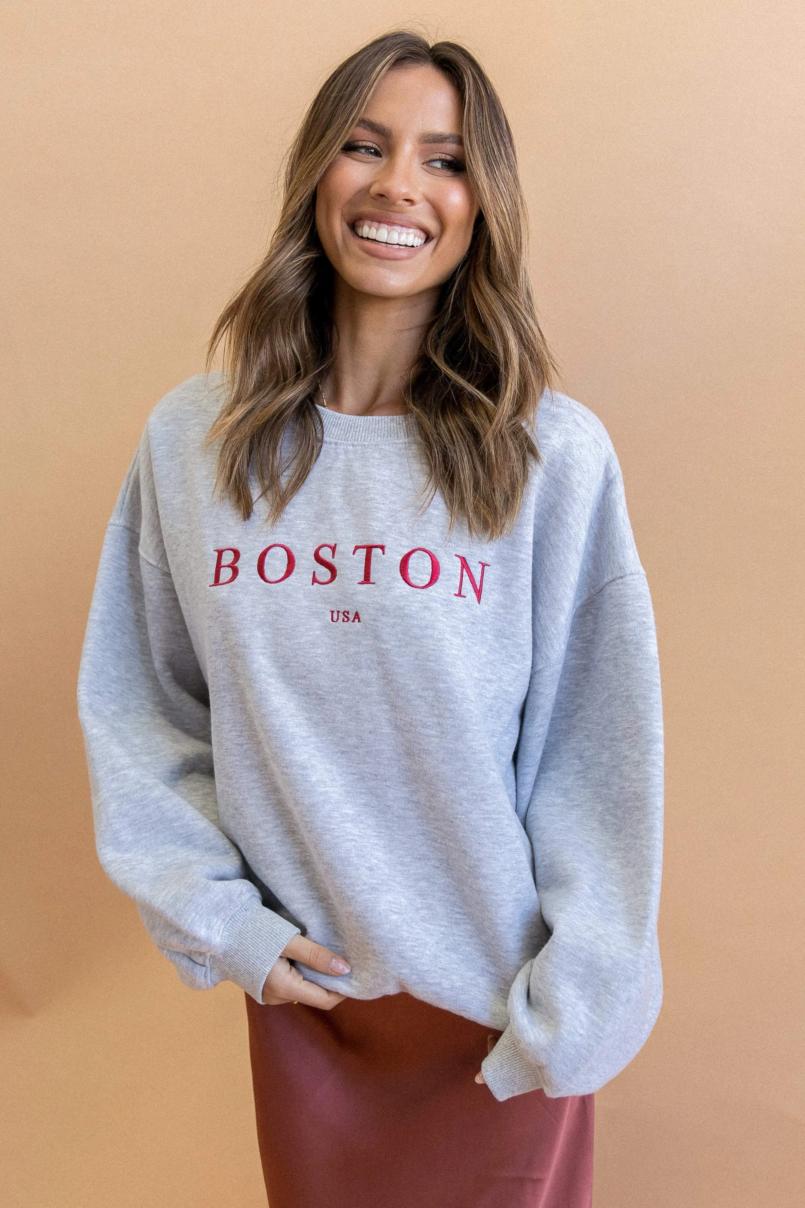 Boston Sweater - Grey