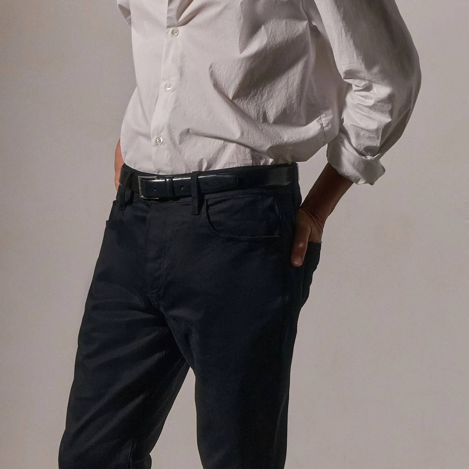 Cashmere Touch 5 Pocket Pant - Black