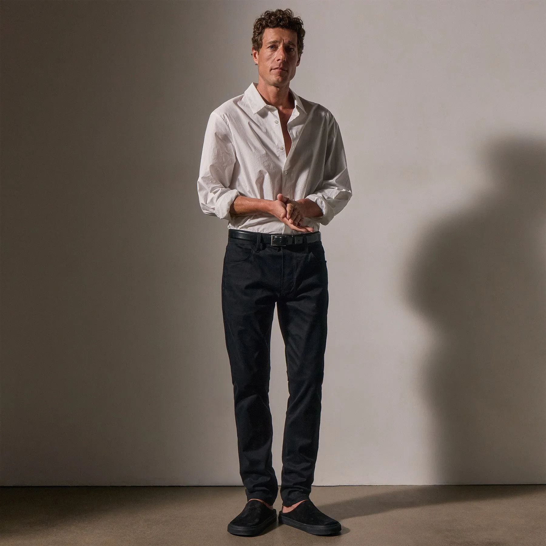 Cashmere Touch 5 Pocket Pant - Black