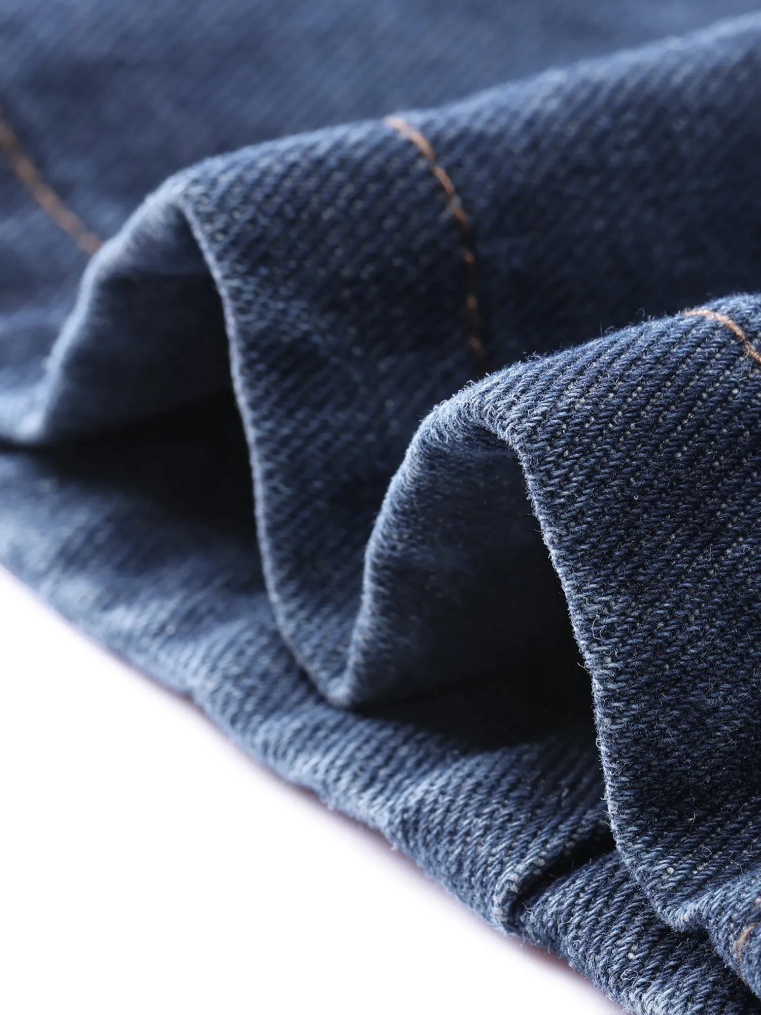 Casual High Waisted Flap Pocket A-Line Long Denim Jean Skirt