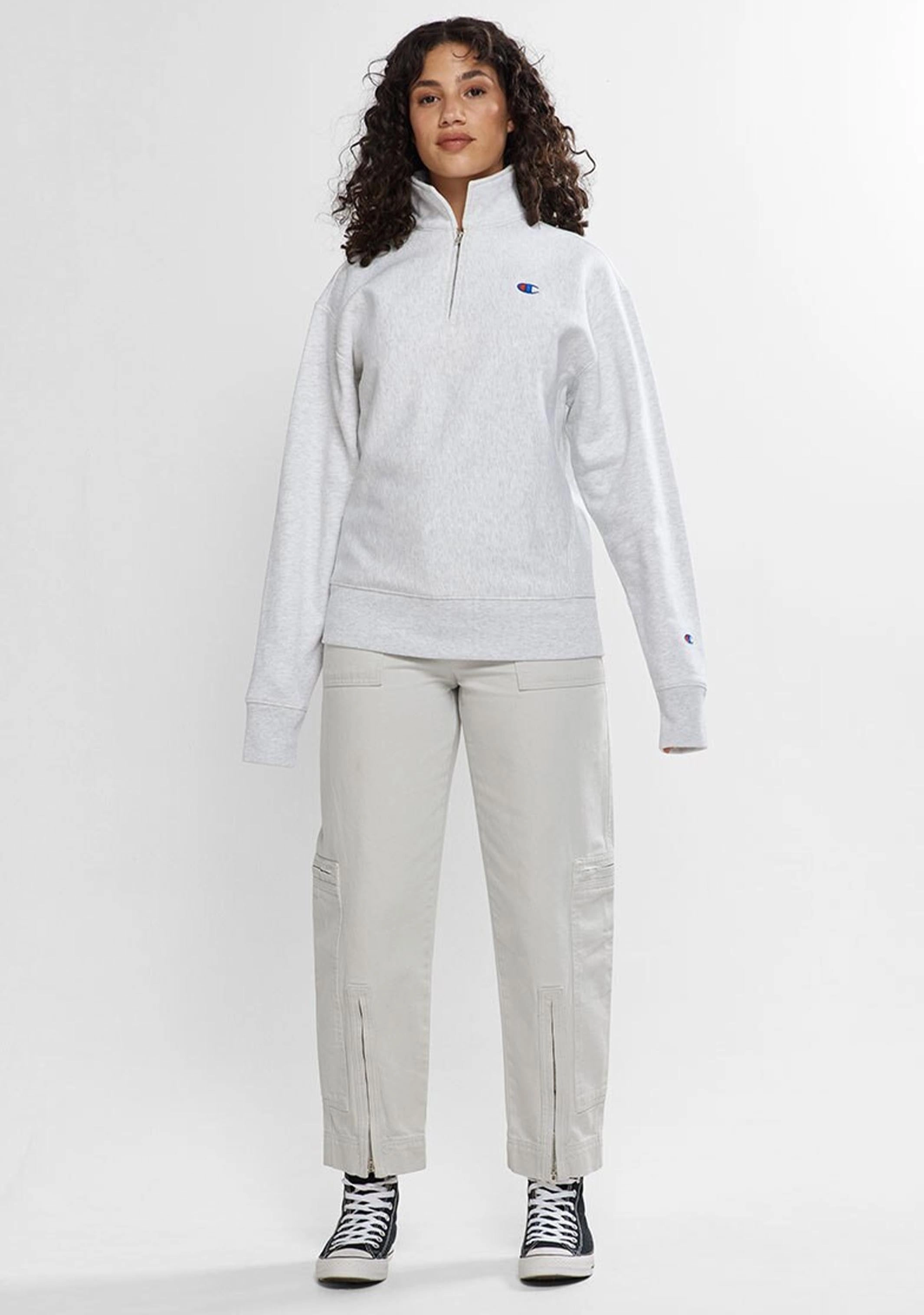Champion Women’s Reverse Weave Oversize Quarter Zip