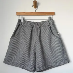 City Shorts (Navy Stripe)