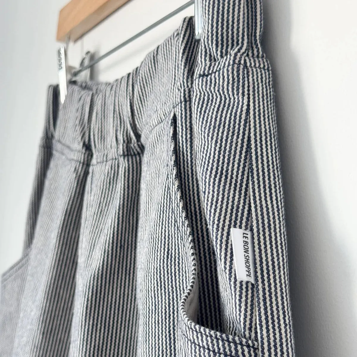 City Shorts (Navy Stripe)