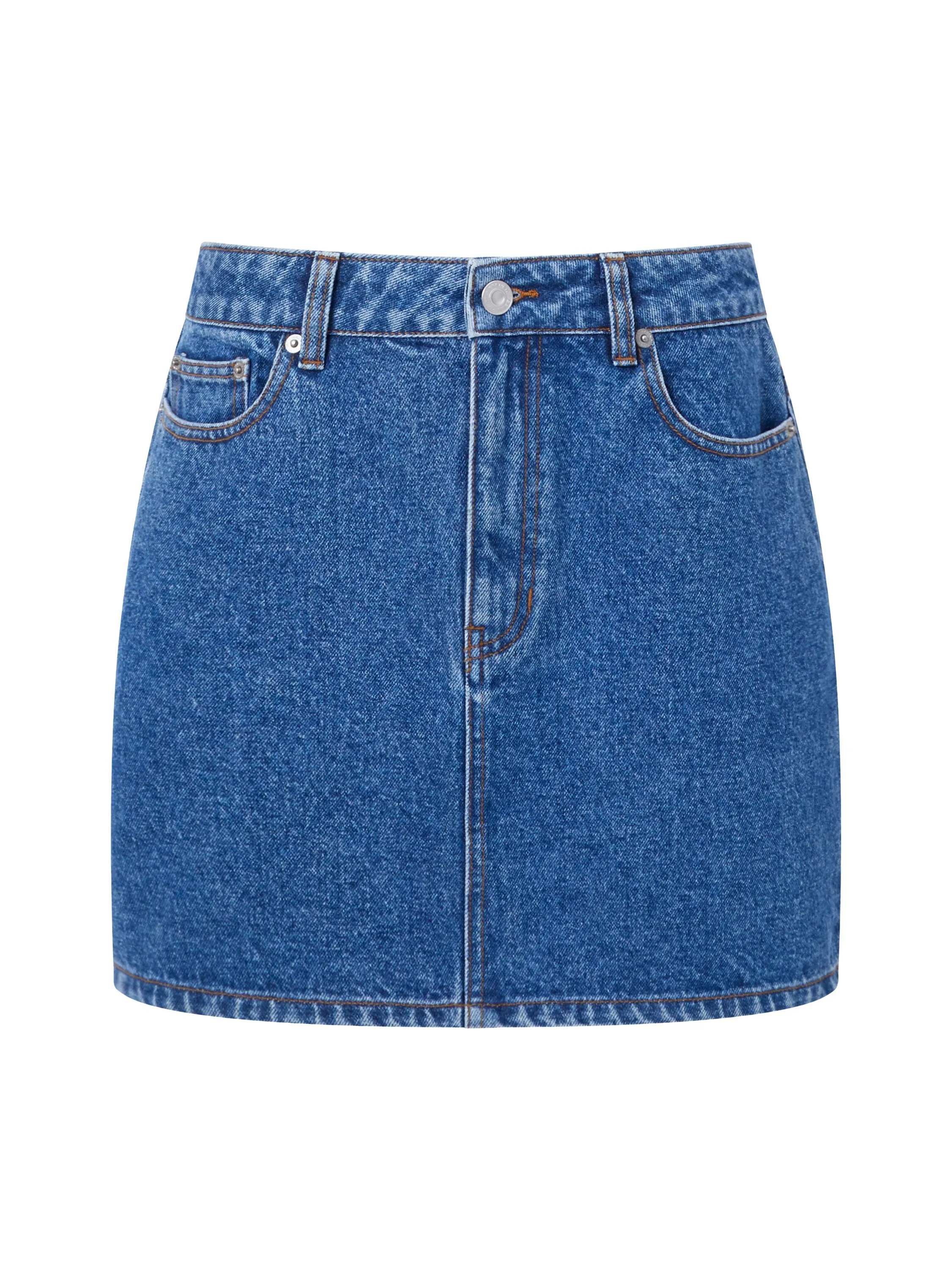 Dallas Denim Mini Skirt