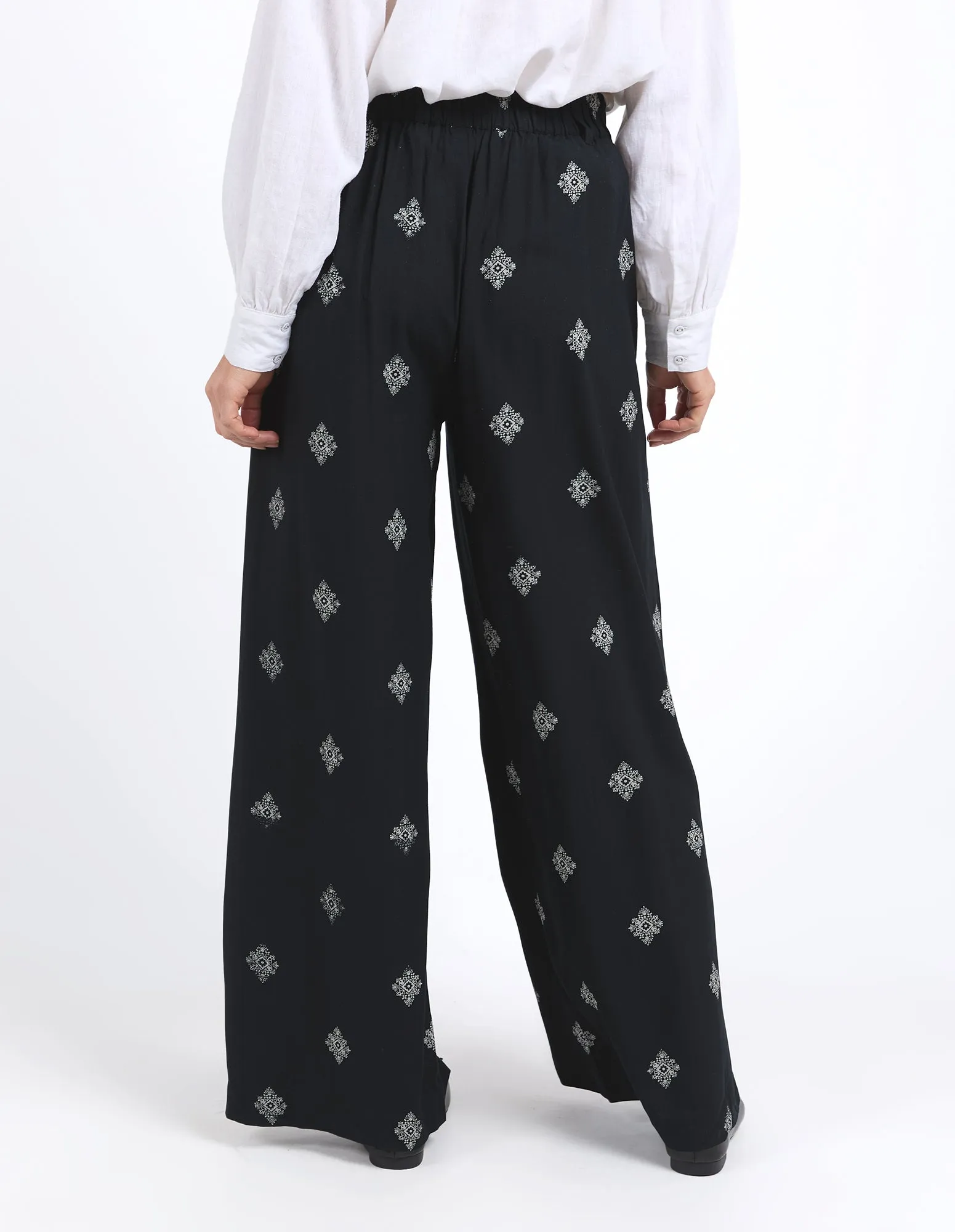 Elm Georgina Print Pant Georgina Pant
