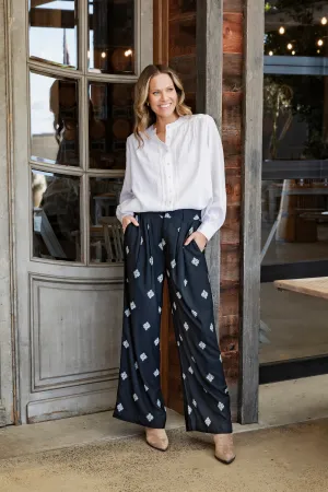 Elm Georgina Print Pant Georgina Pant
