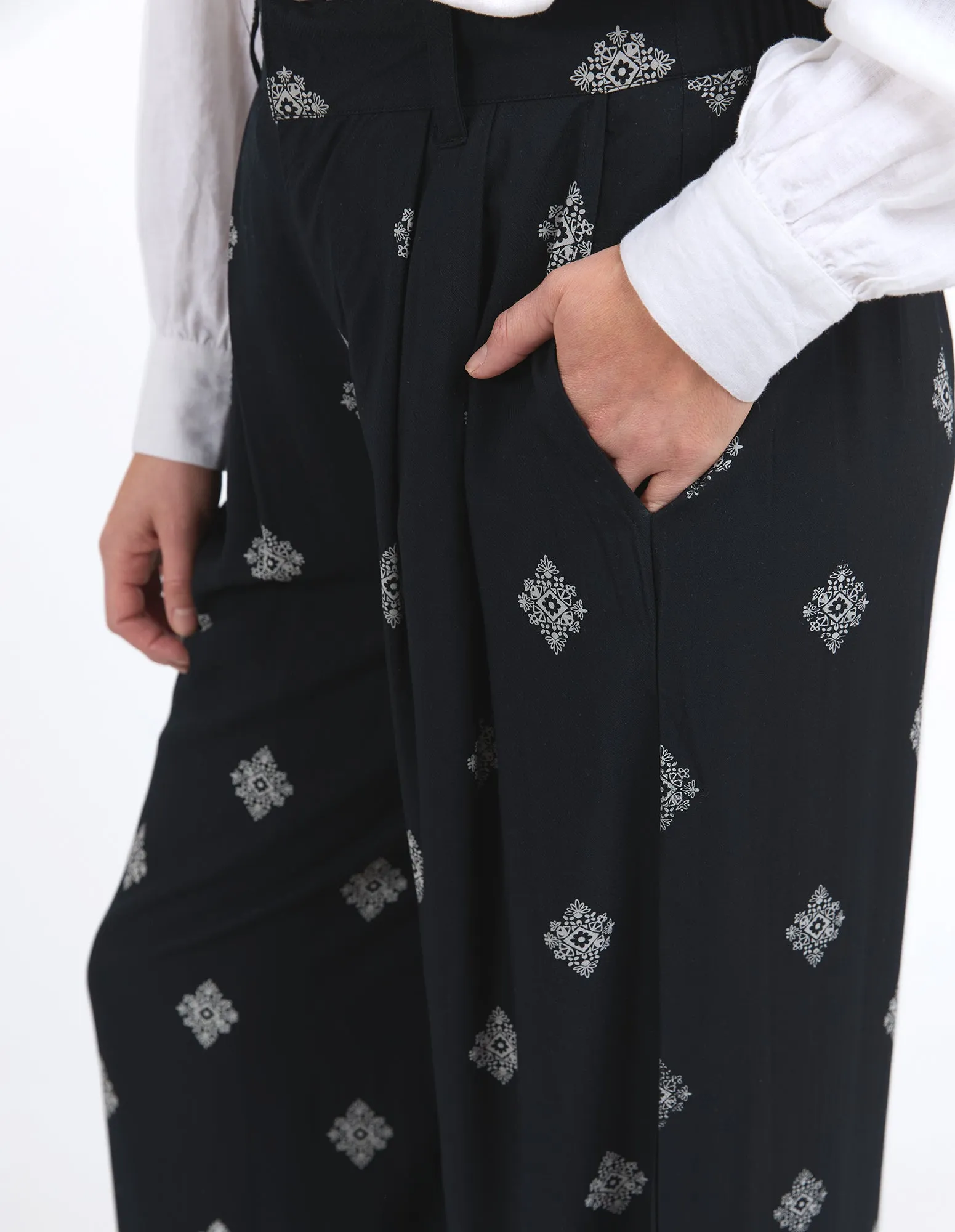 Elm Georgina Print Pant Georgina Pant