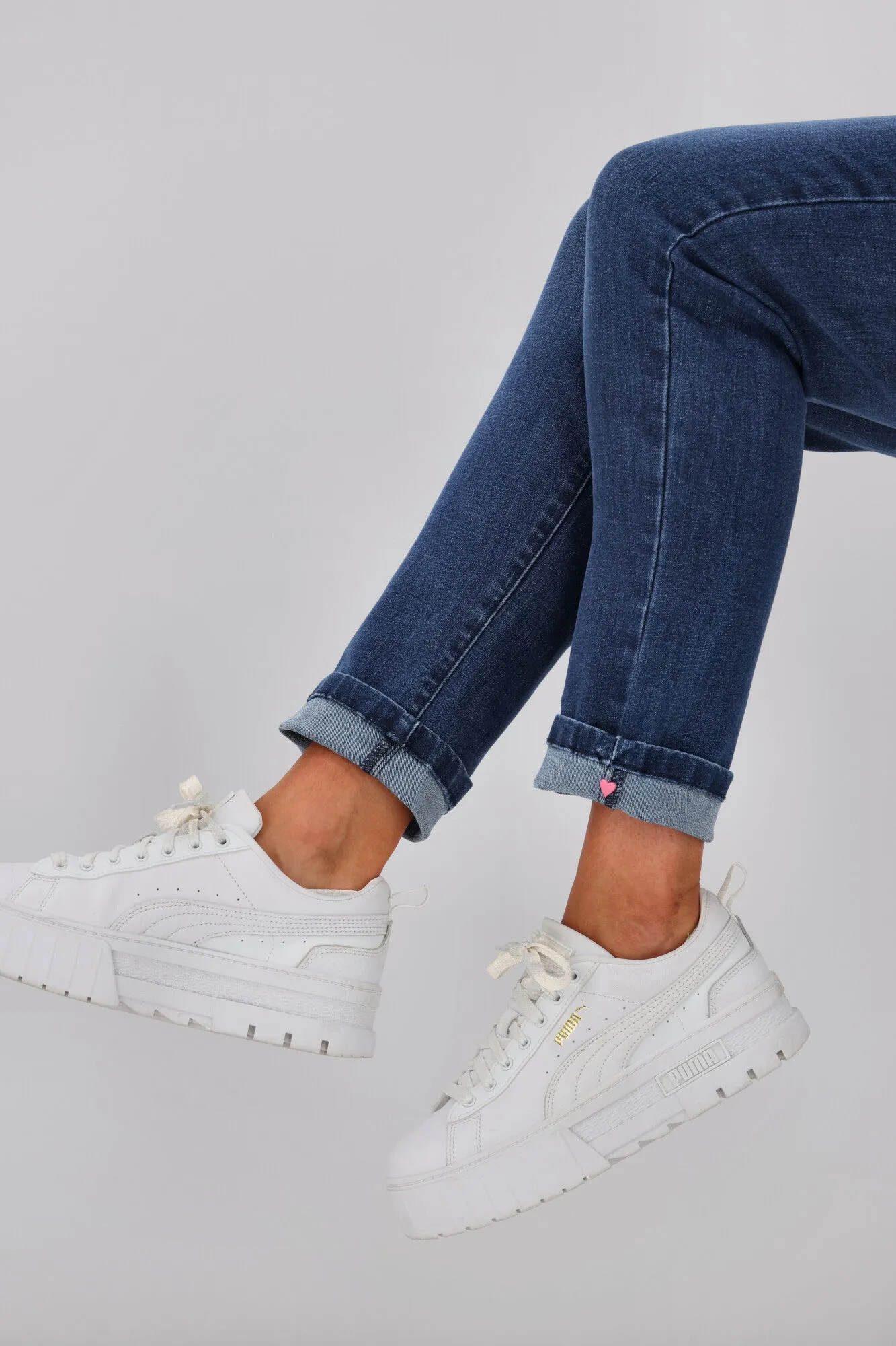 Elm Melody Denim Jogger Dark Blue Wash