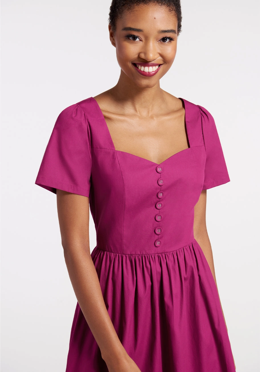 Fabulous Fit And Flare Shirt Dress