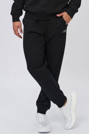 FILA MEN'S JAMIE BLACK TRACKPANTS