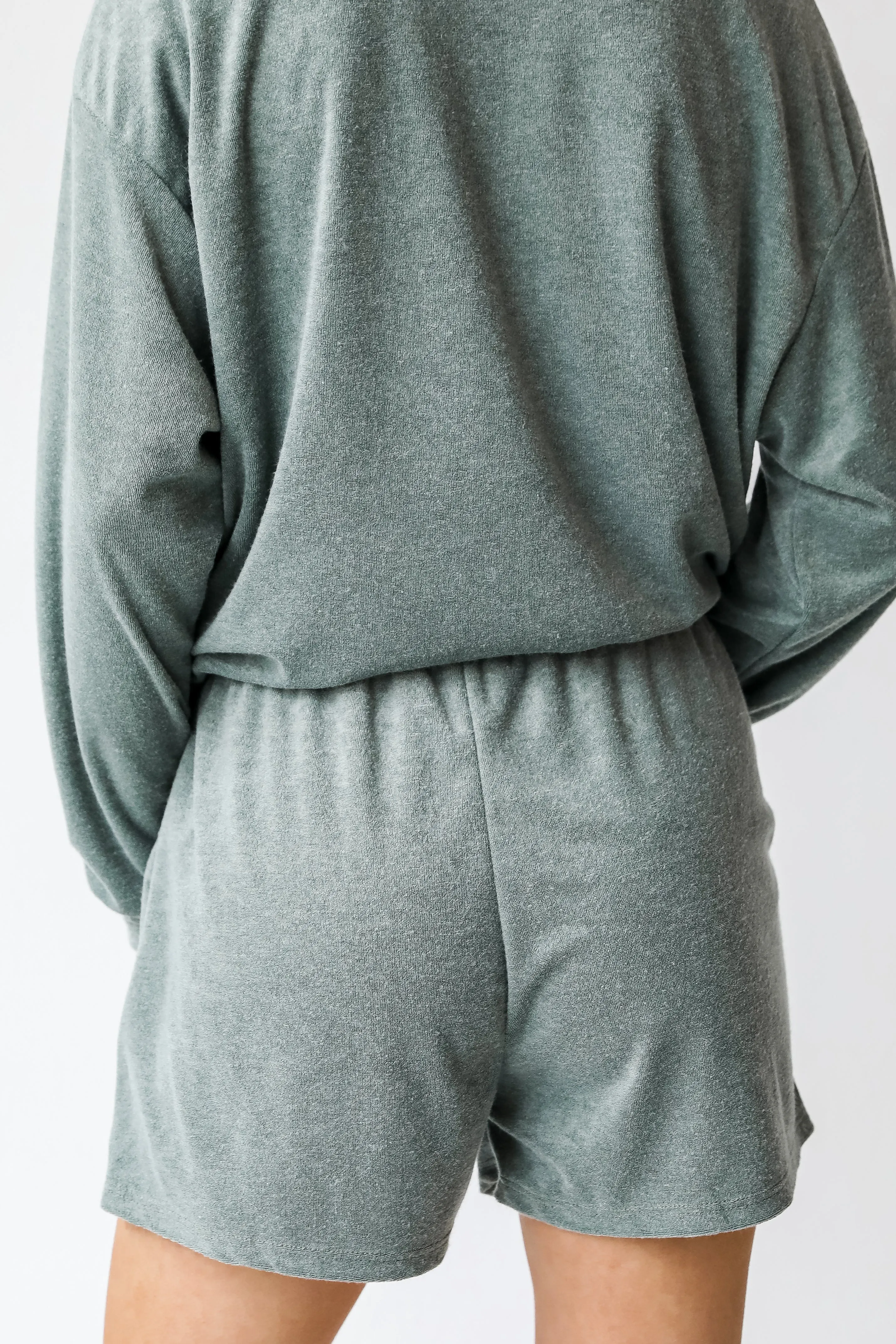 FINAL SALE - Cozy Little Secret Terry Cloth Shorts