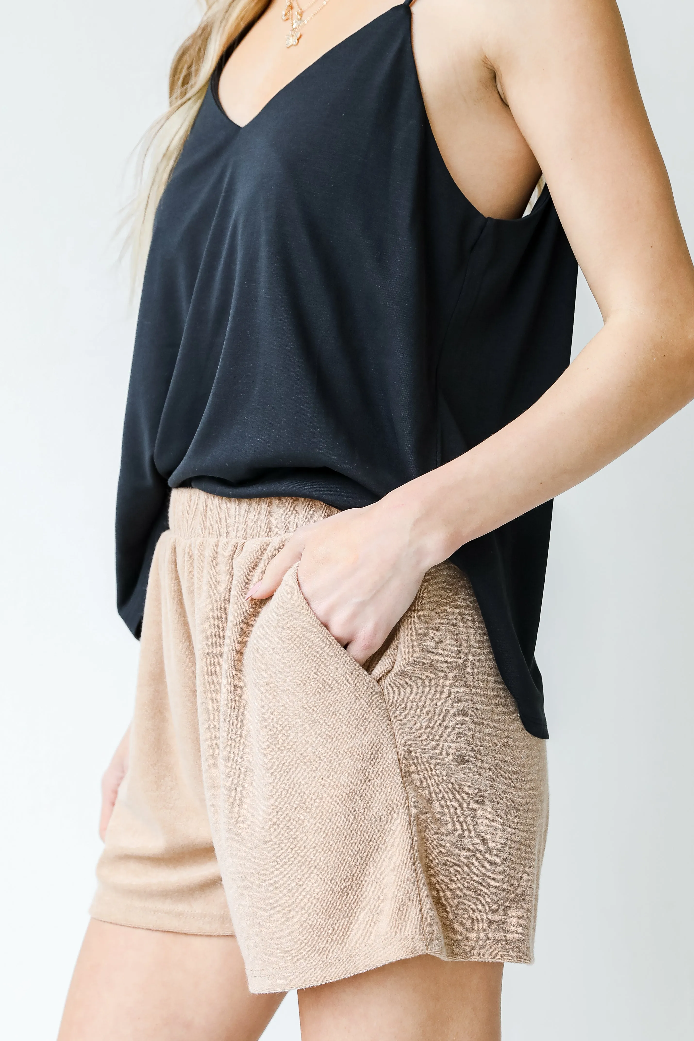 FINAL SALE - Cozy Little Secret Terry Cloth Shorts