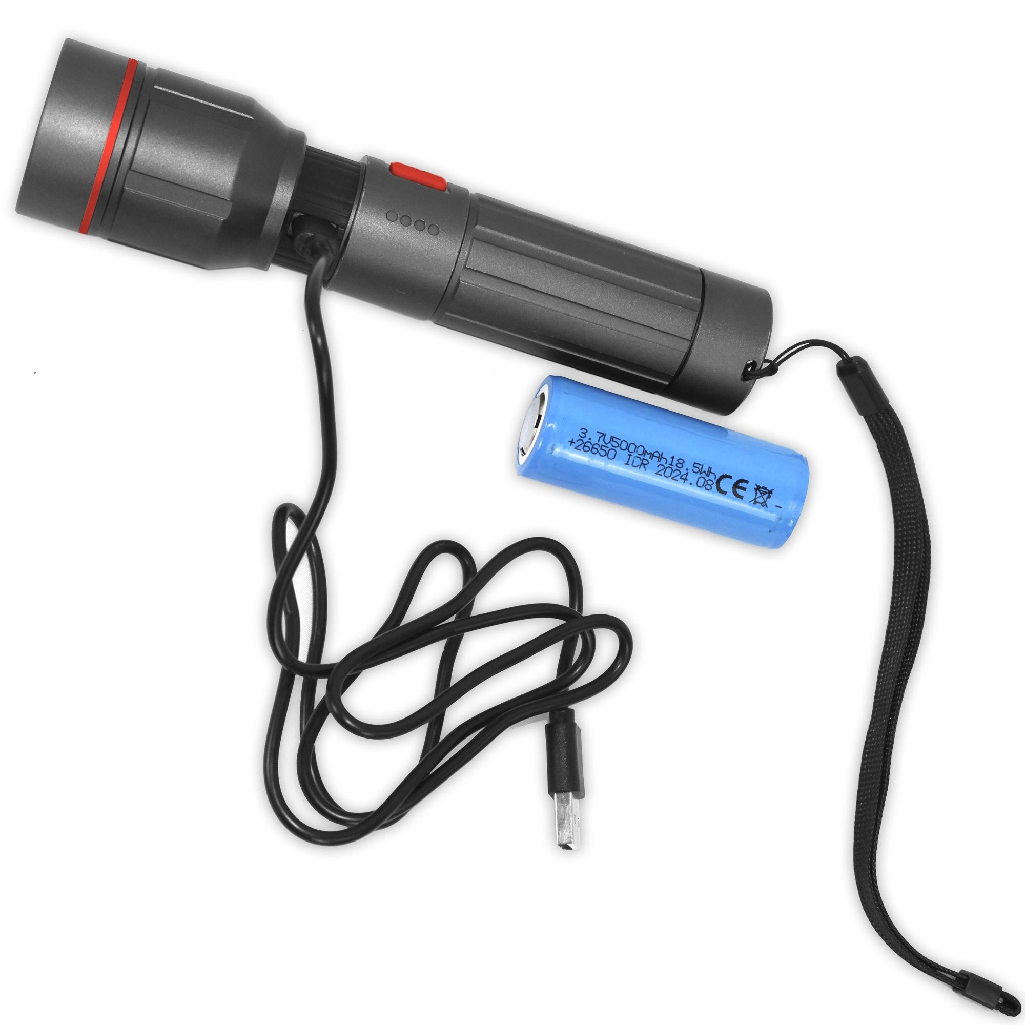 Flare Zoom Flashlight 1800 Lumens - Castlerock