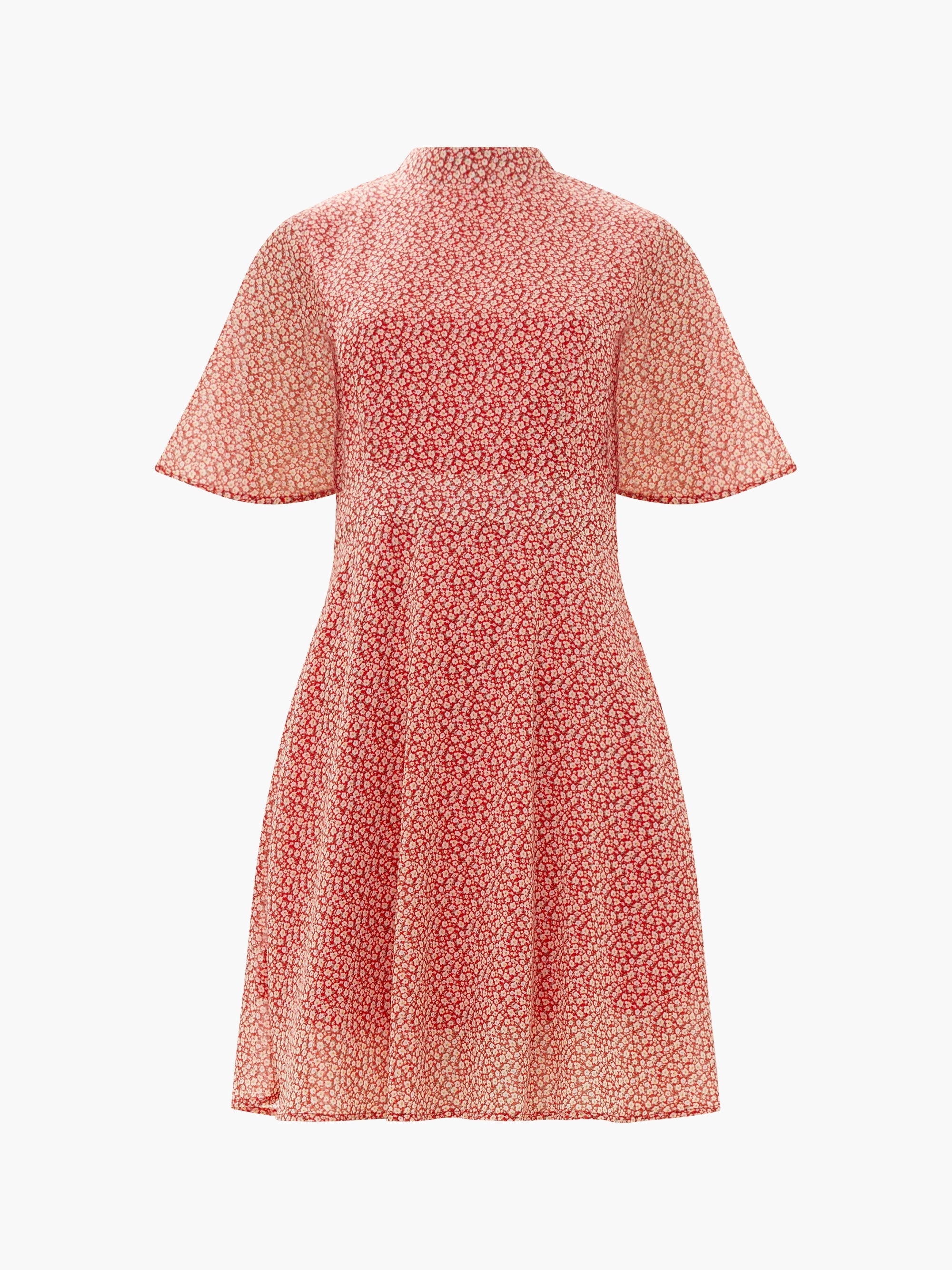Floral Georgette Mini Dress