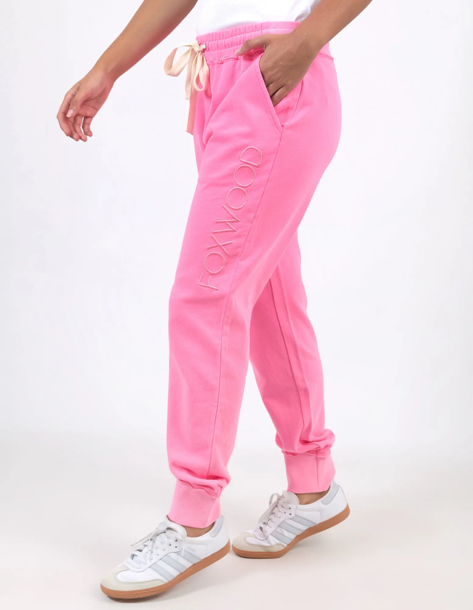 Foxwood Neon Simplified Pant Neon Rose