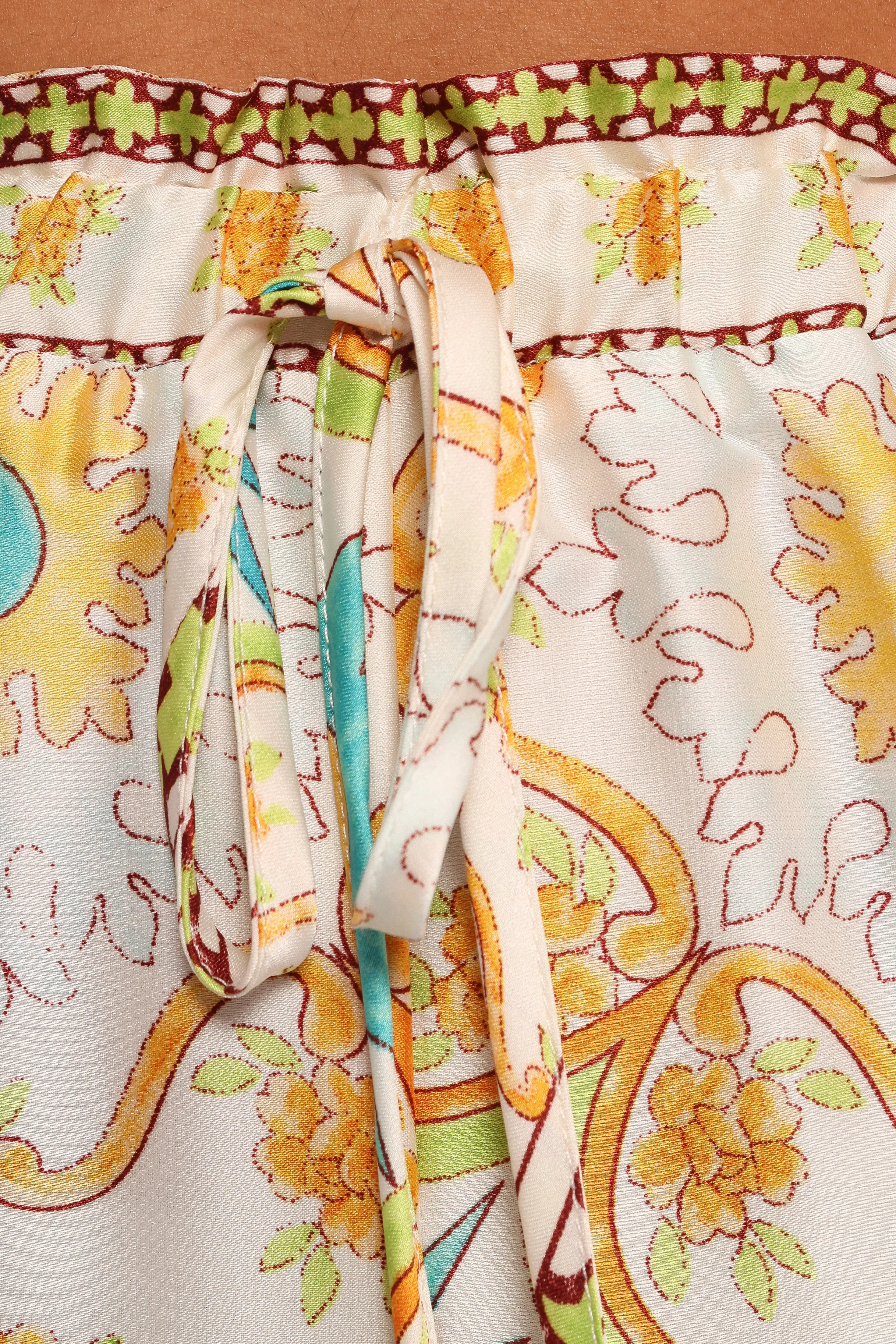 Gretel Pant - White Multi