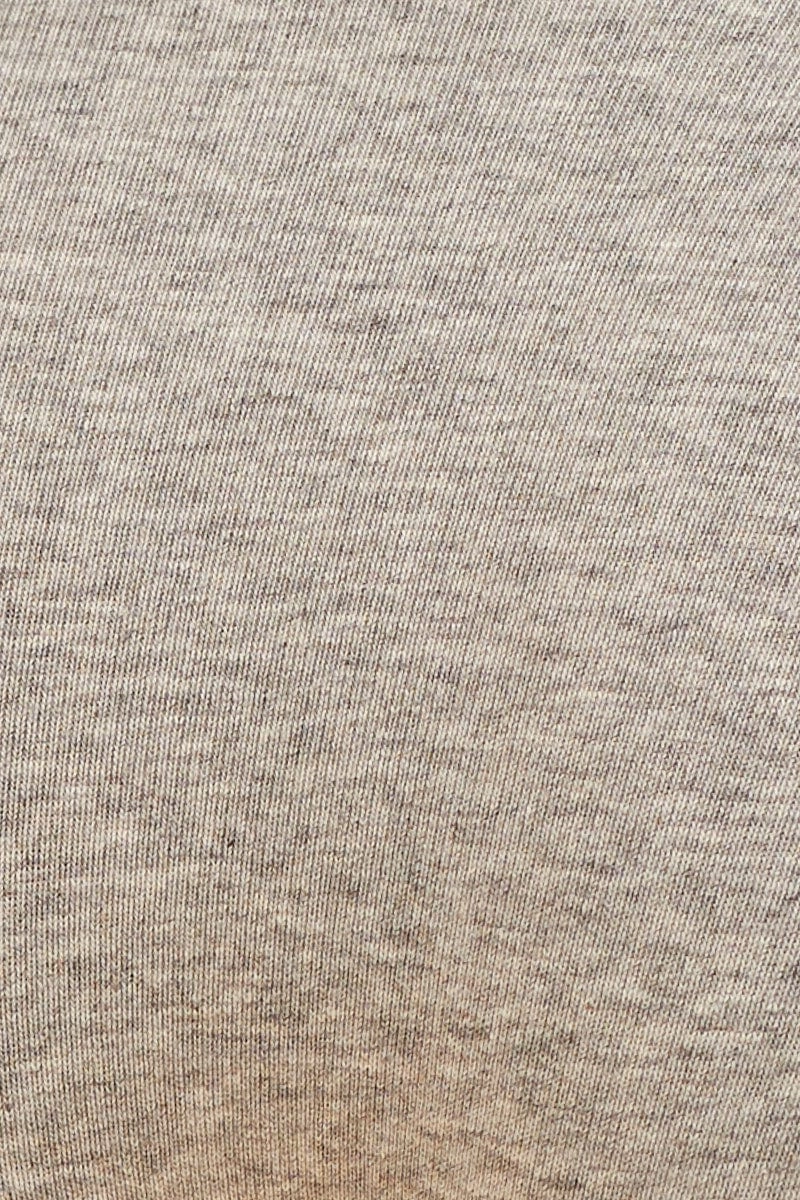 Grey Bikini Brief Cotton Stretch