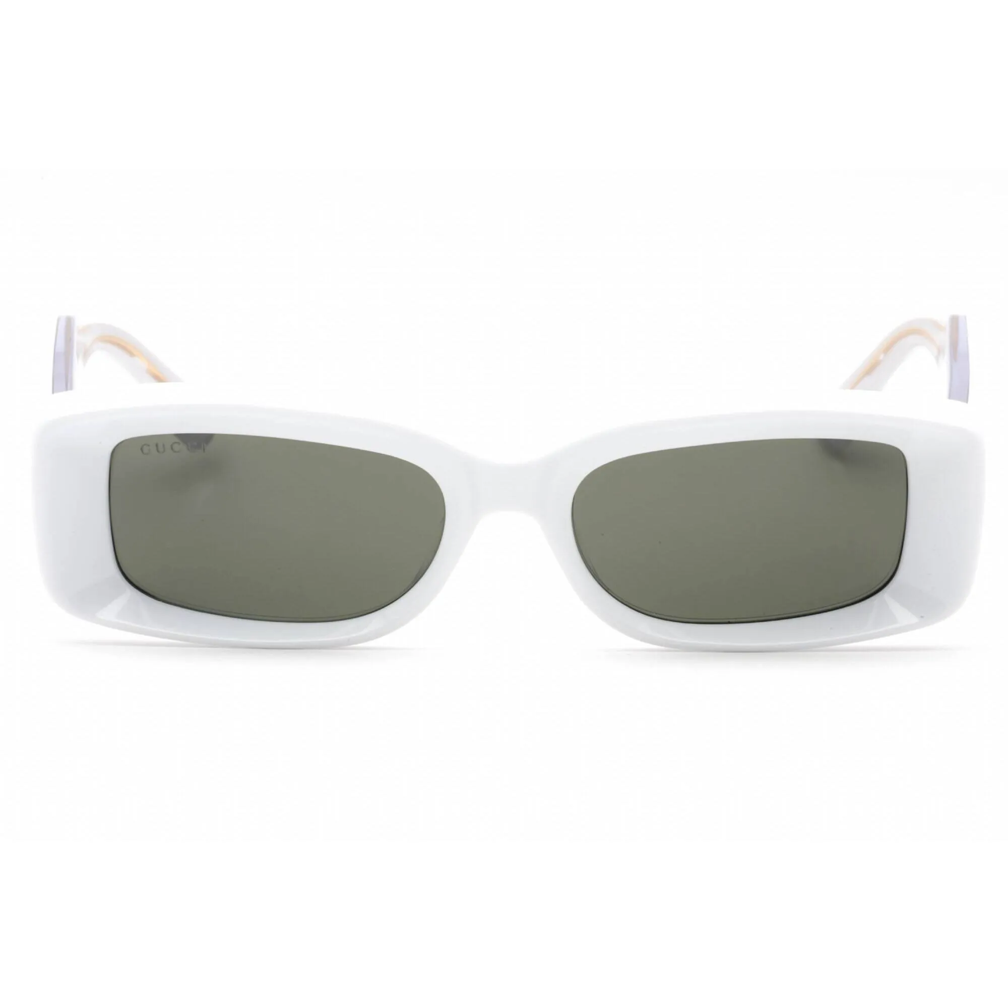 Gucci Women's Sunglasses - Sky Blue Rectangular Full Rim Plastic Frame | GG1528S 004