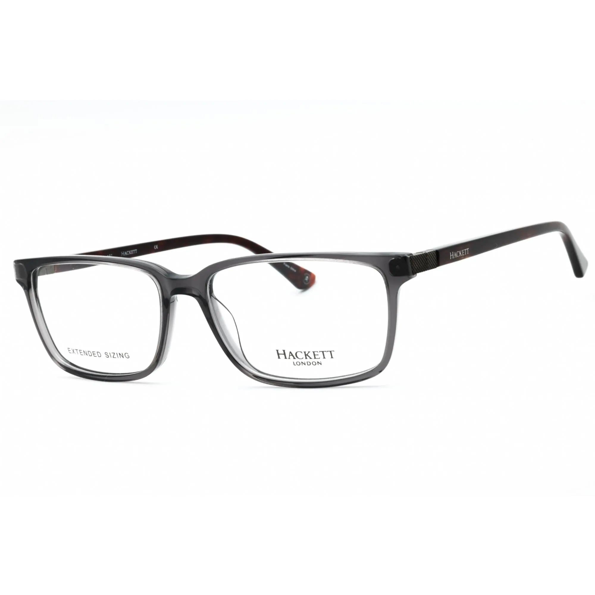 Hackett Women's Eyeglasses - Grey Plastic Full Rim Rectangular Frame | HEK1214 968