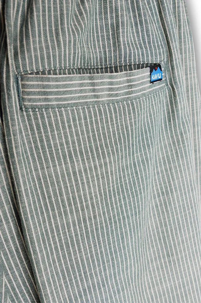 Kavu Tamarindo Dark Forest Striped Trouser