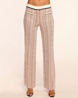 Kyla Sequin Knit Flare Pant