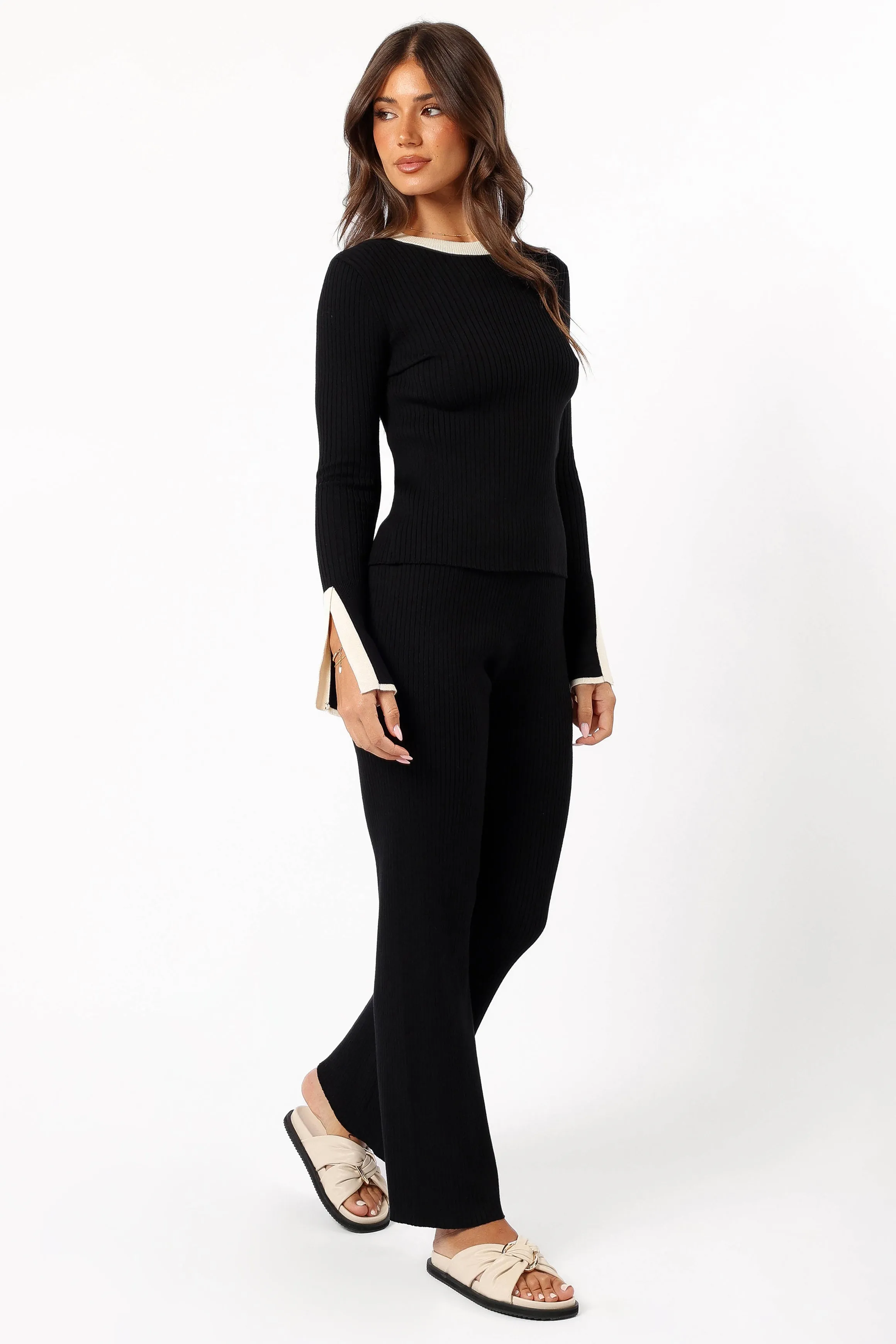 Lizbeth Knit Pant - Black