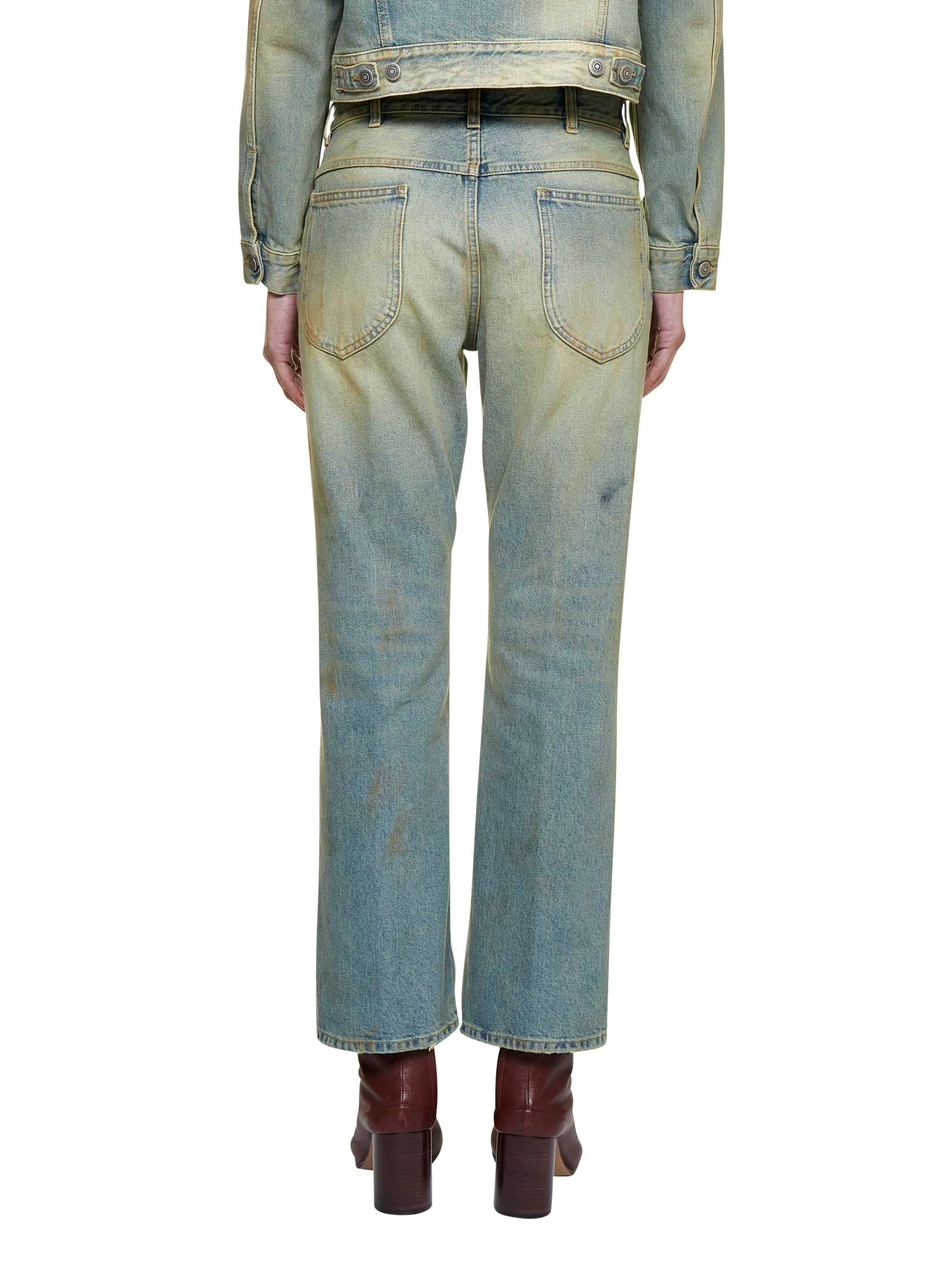 Maison Margiela Cropped Flare Jeans