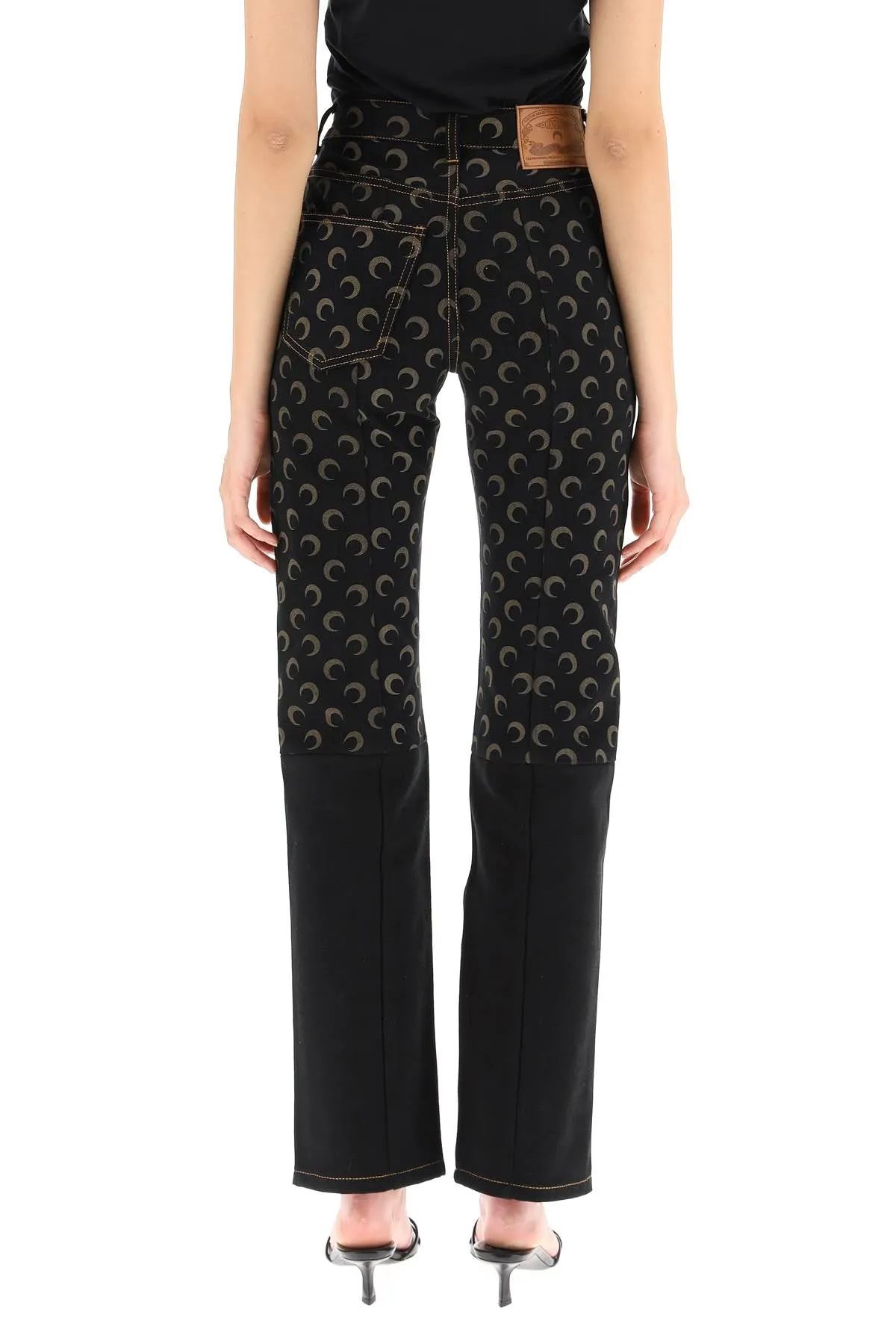 Marine Serre Moon Printed Jeans