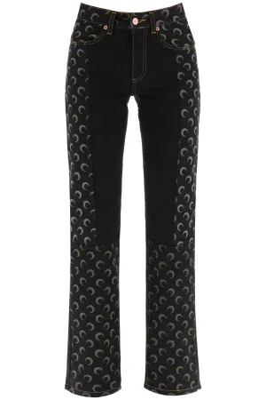 Marine Serre Moon Printed Jeans