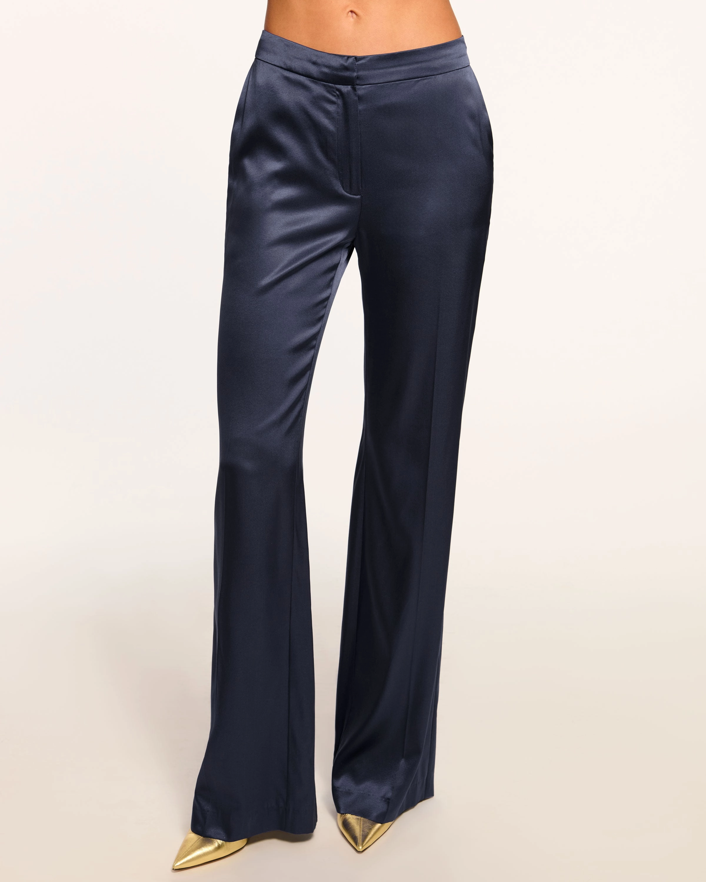 Marvia Stretch Silk Pant