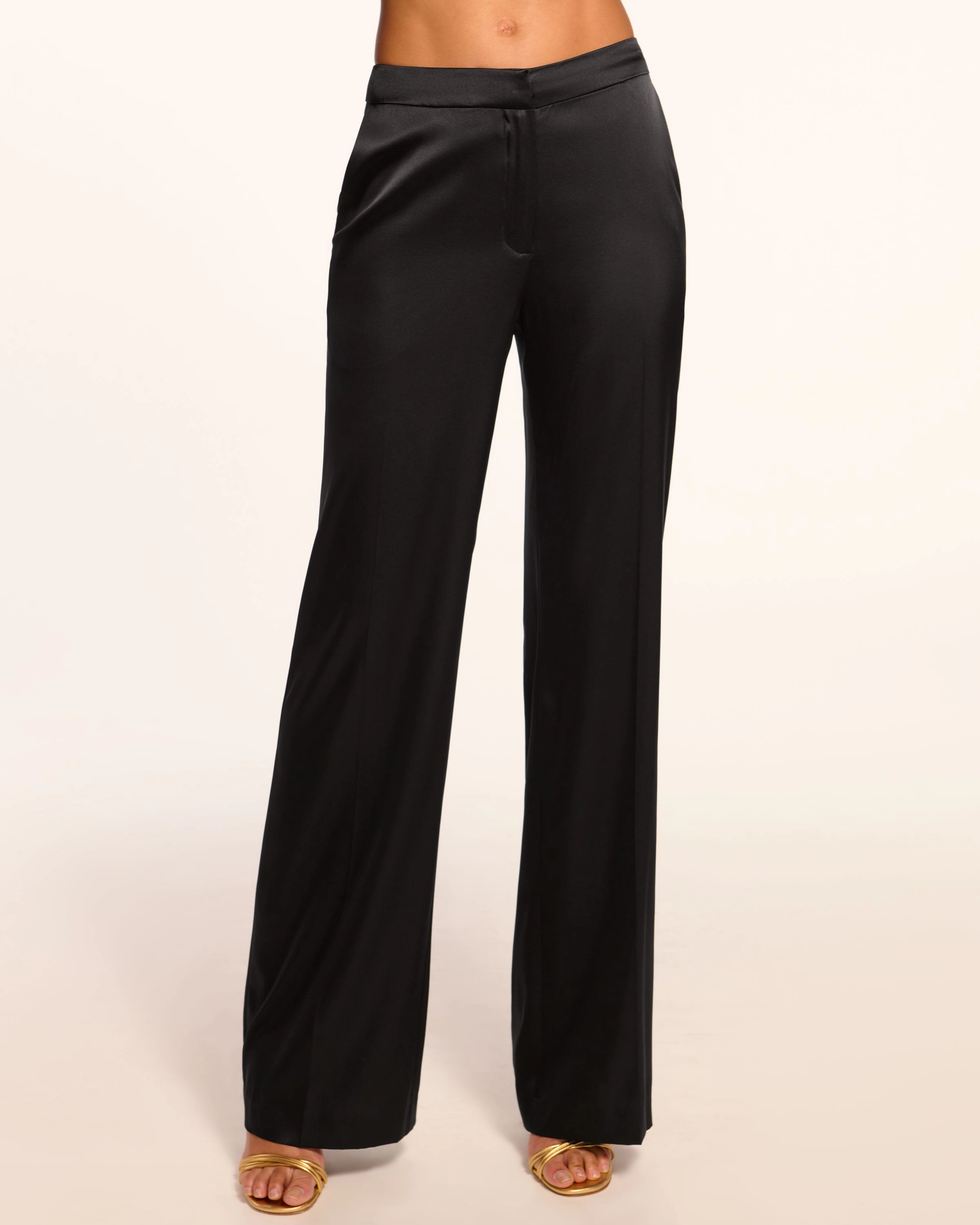 Marvia Stretch Silk Pant