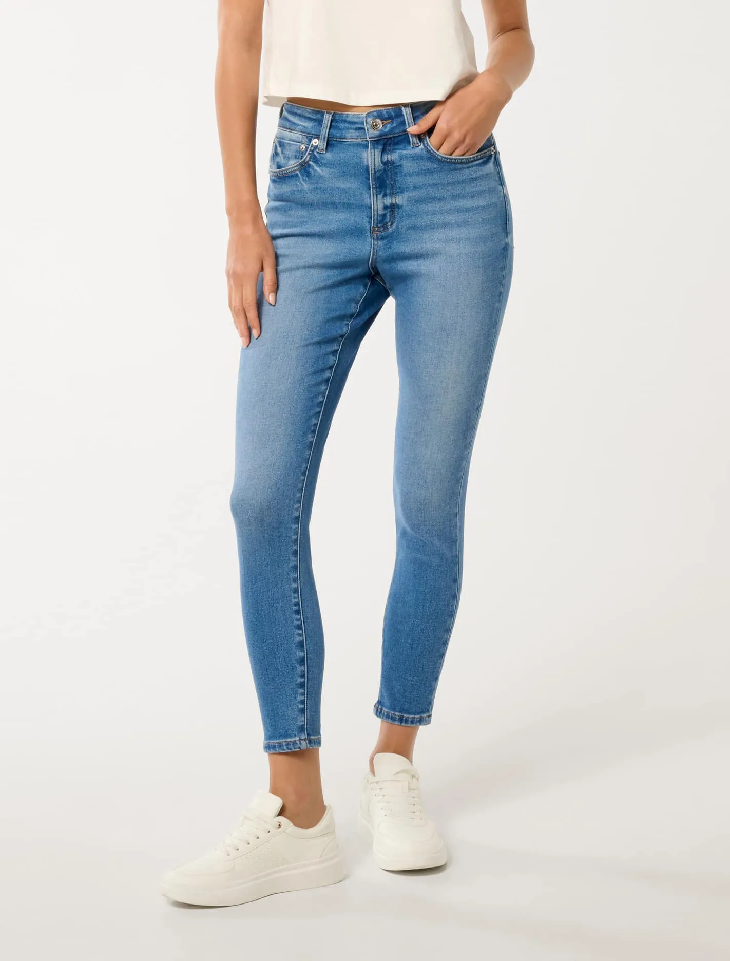Nala Mid-Rise Skinny Jeans