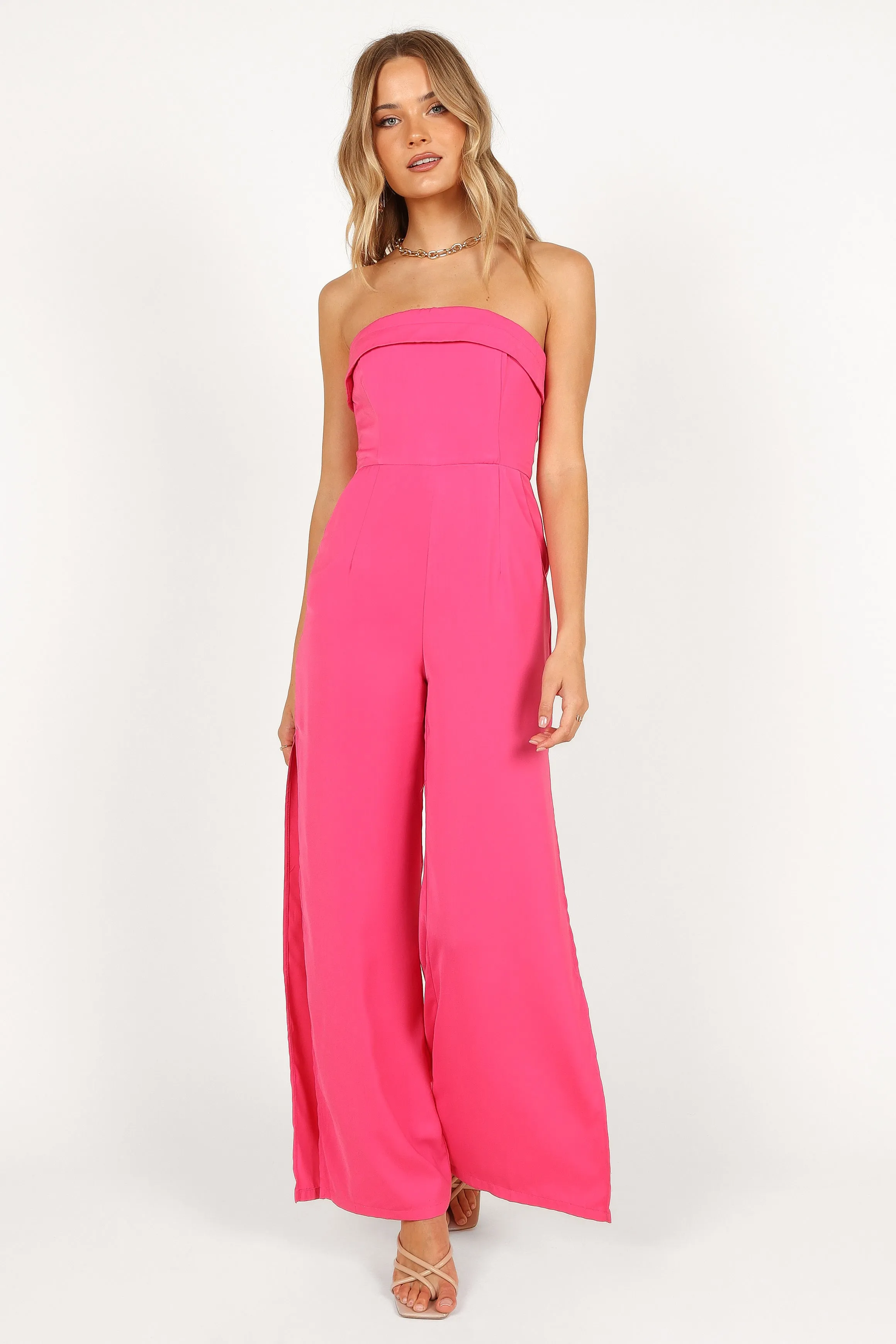 Nami Jumpsuit - Fuchsia