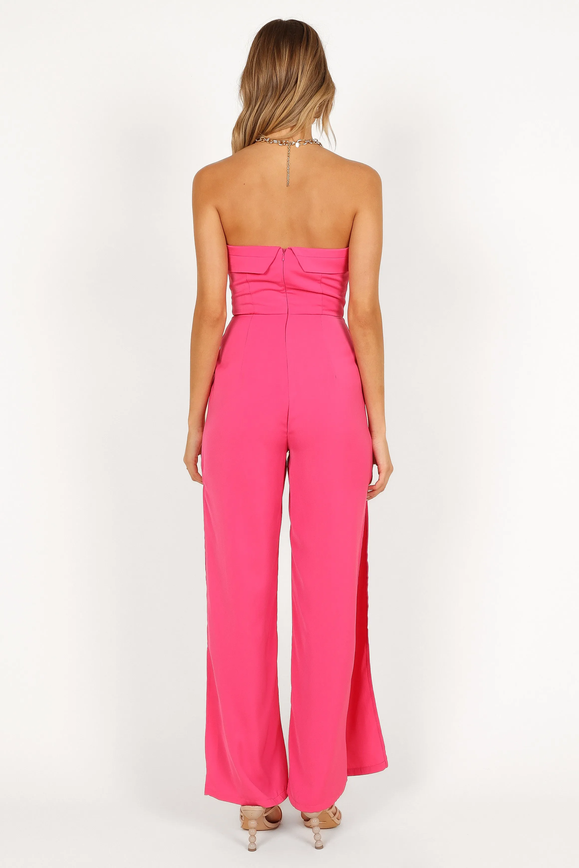 Nami Jumpsuit - Fuchsia