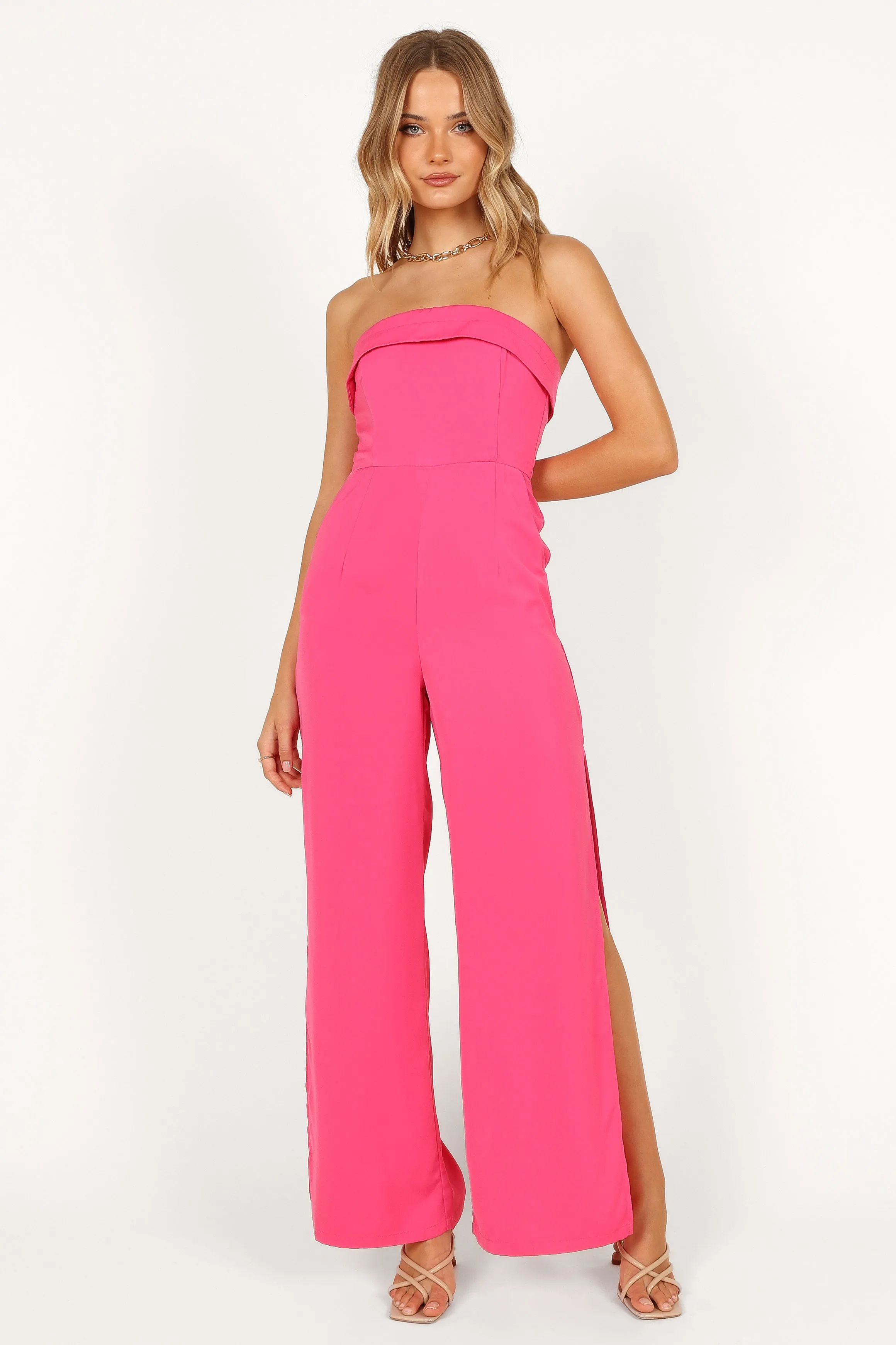 Nami Jumpsuit - Fuchsia
