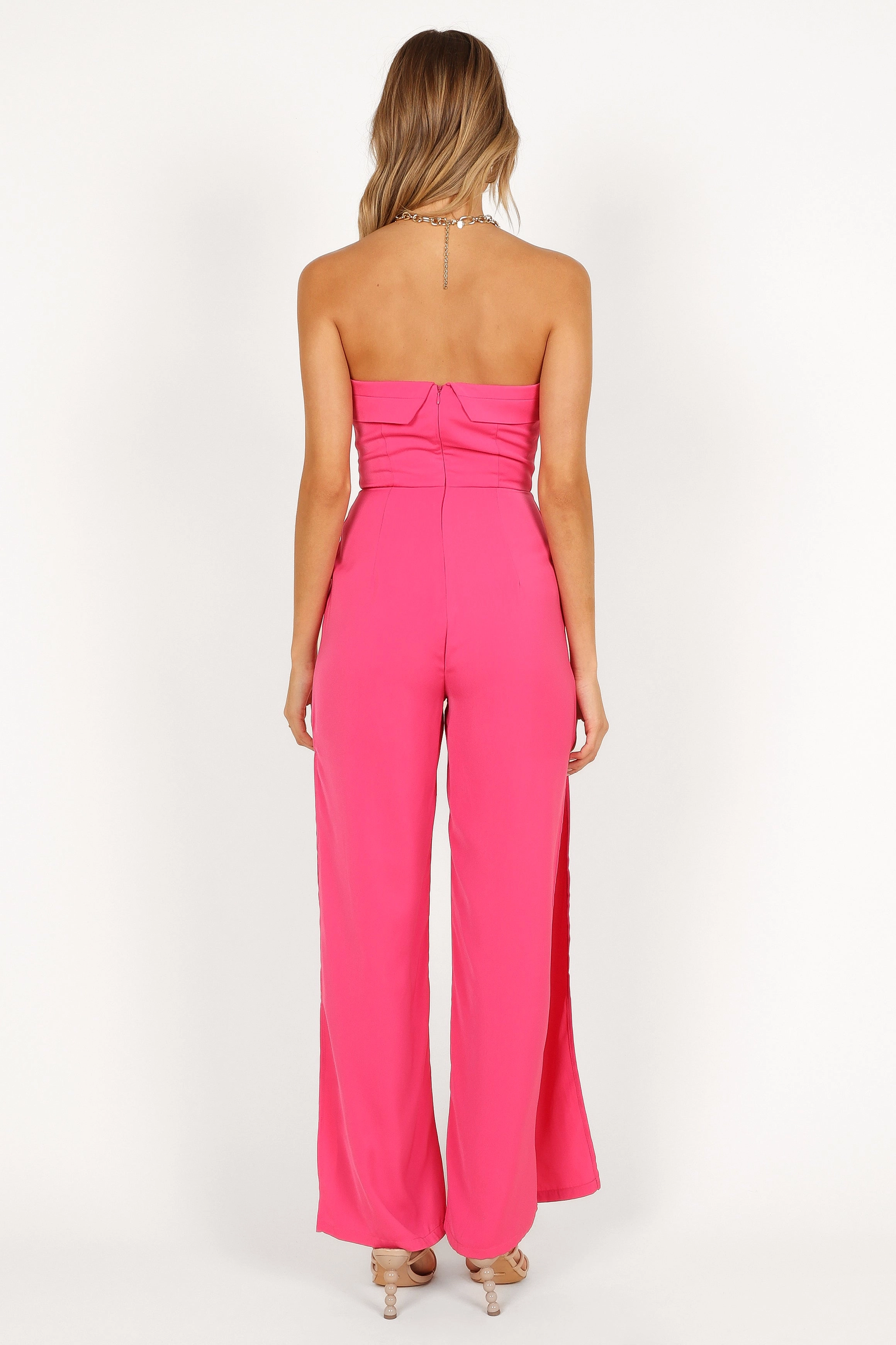 Nami Jumpsuit - Fuchsia