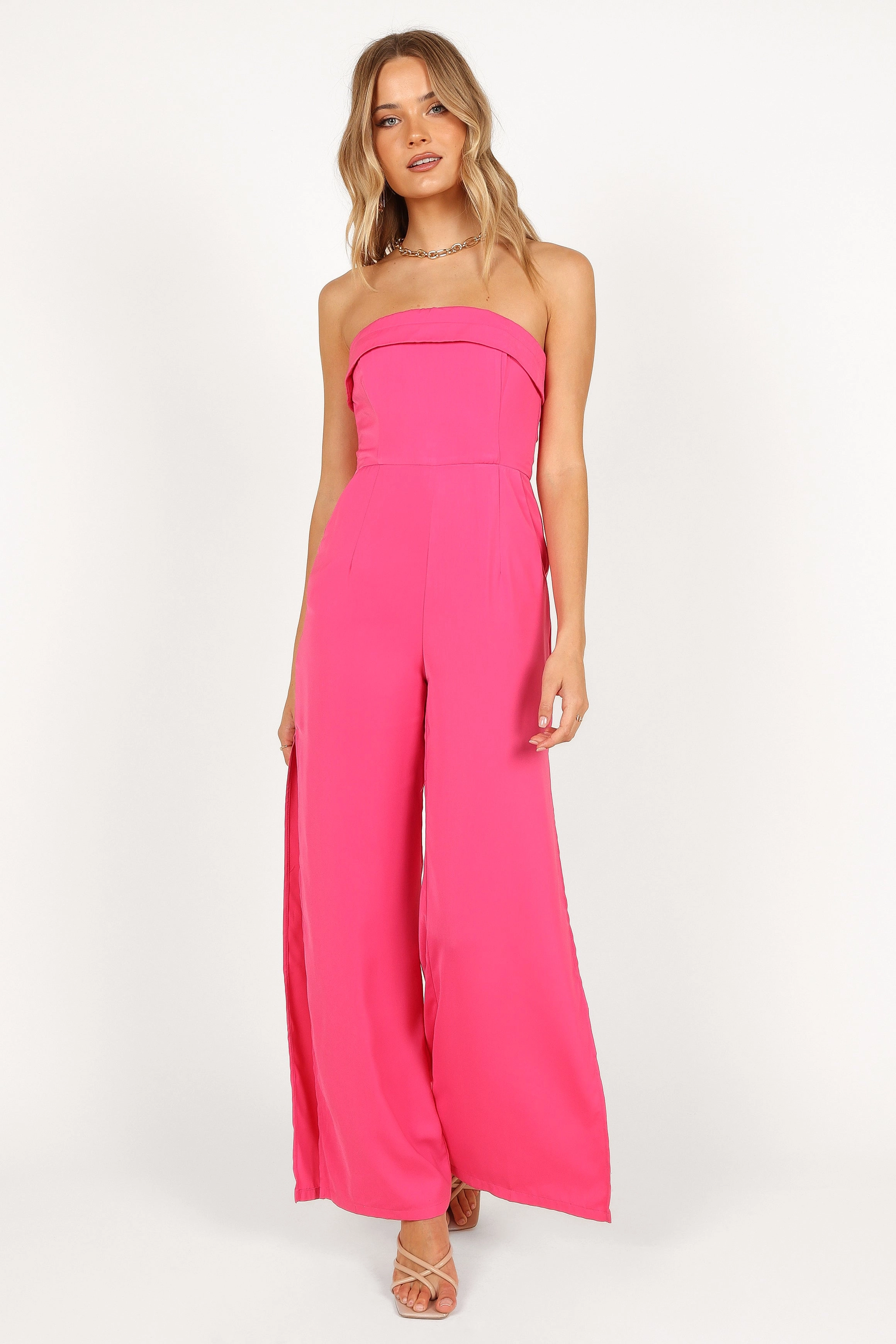 Nami Jumpsuit - Fuchsia