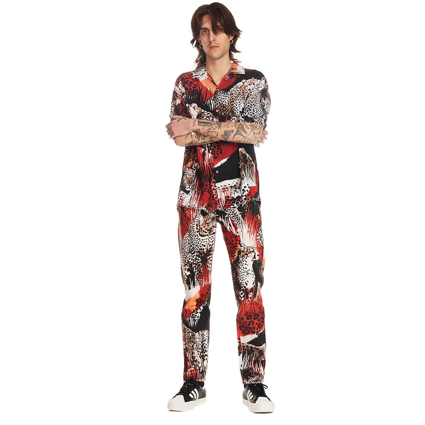 Napa By Martine Rose Animal Printed Jeans