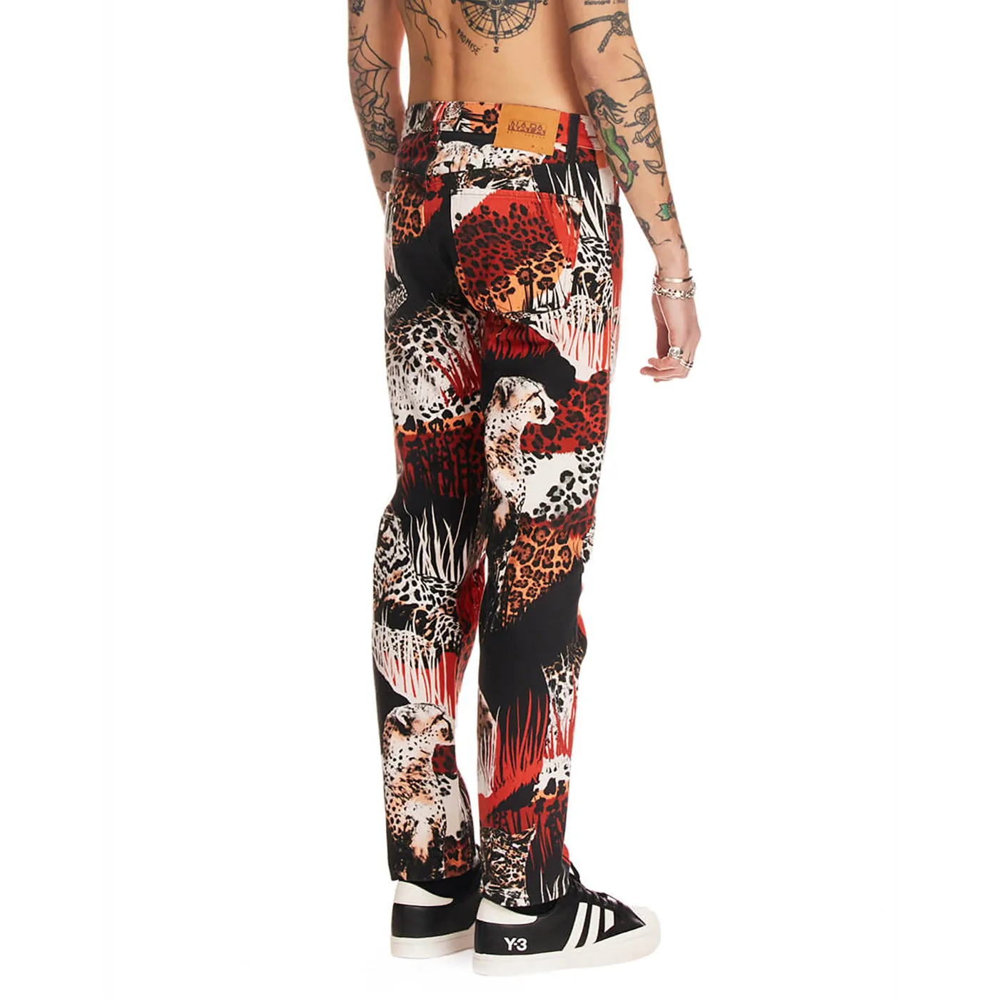 Napa By Martine Rose Animal Printed Jeans