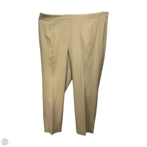 Pants Dress By Talbots In Tan, Size: 20