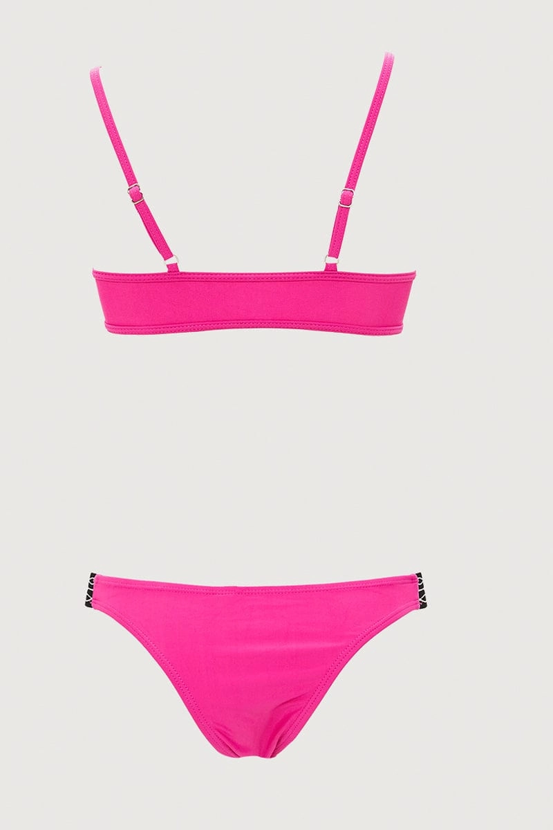 Pink Two Piece Bikini